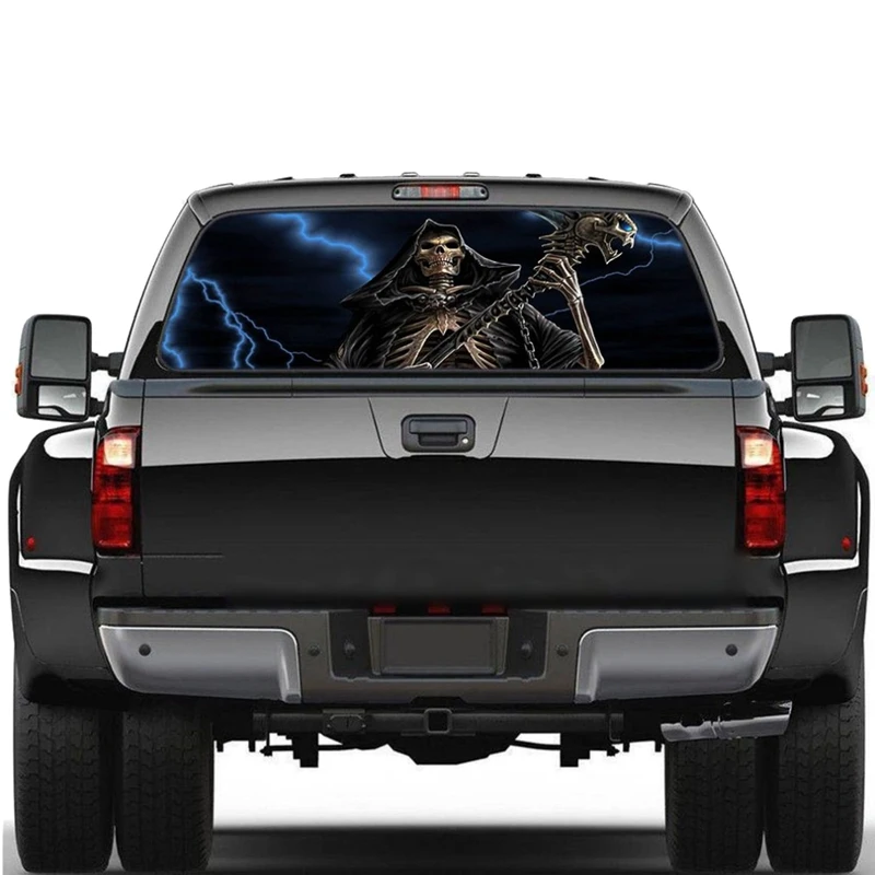 

Grim Reaper для Φ Pickup 3D заднее лобовое стекло Φ 57,9X18,1 дюймов