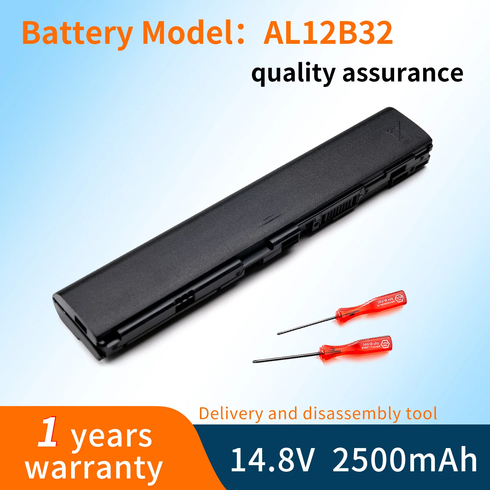 

BVBH AL12B32 Laptop Battery For Acer AL12B32 AL12A31 AL12B31 AL12B72 for Aspire One 725 756 726 V5-171 V5-121 V5-131