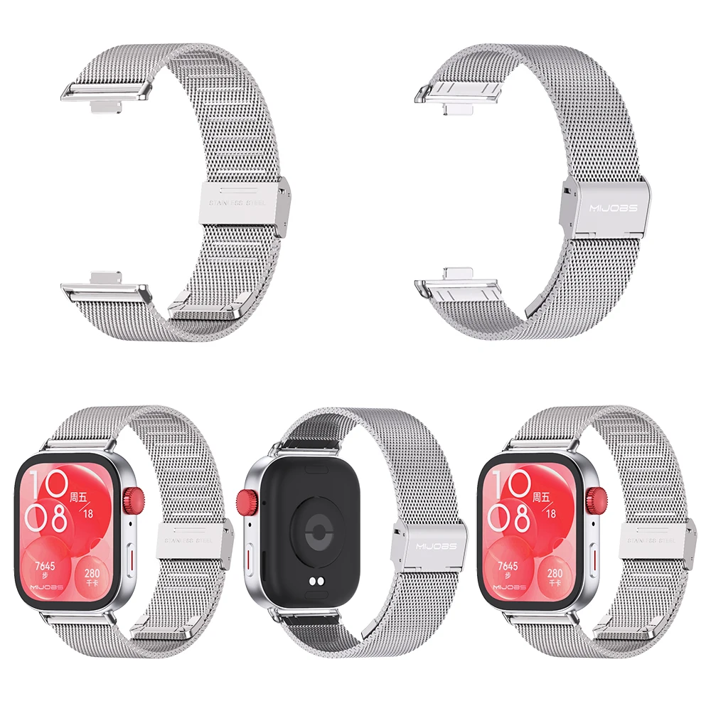 Premium Metal Strap for Smartwatches - Elegant Watchband Accessory
