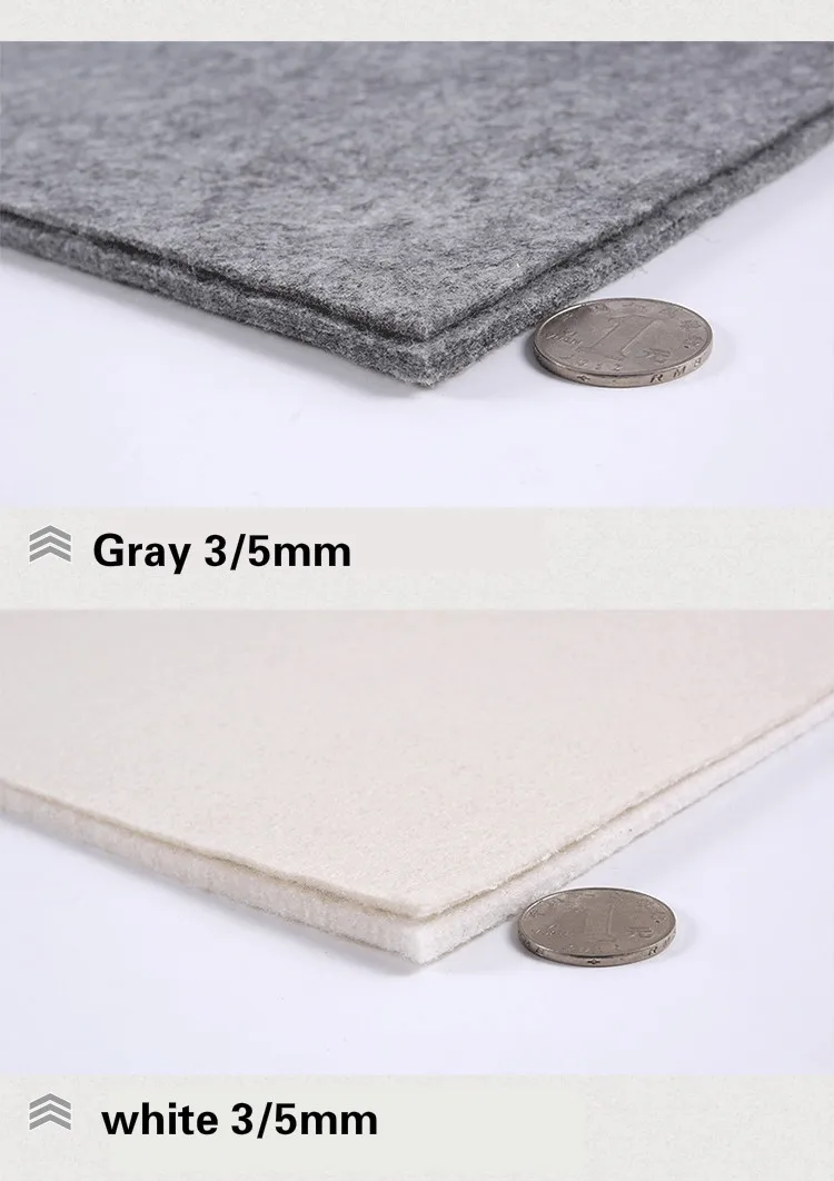 Weiche Kalligraphie Malerei Filz Pad Wolle Filz Pad tragbare Fieltro Grueso 5mm Tisch matte Feutre Peinture diy Nähen Handwerk Fieltro – Detail 4