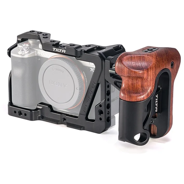 

Tiltaing Camera Rig TA-T19-B for a7C - Kit B (Tilta Gray Black) with via Cold Shoe and 1/4 20 Threads and adapter support mount