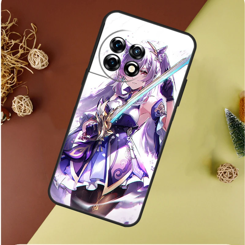 Genshin Impact Keqing Custom Phone Case