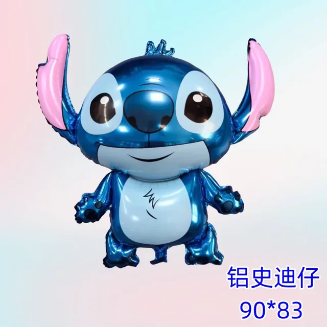 90x83 cm Disney Lilo point interstellaire bébé point ange Film d'aluminium ballon enfants dessin animé anniversaire décoration ballon 5