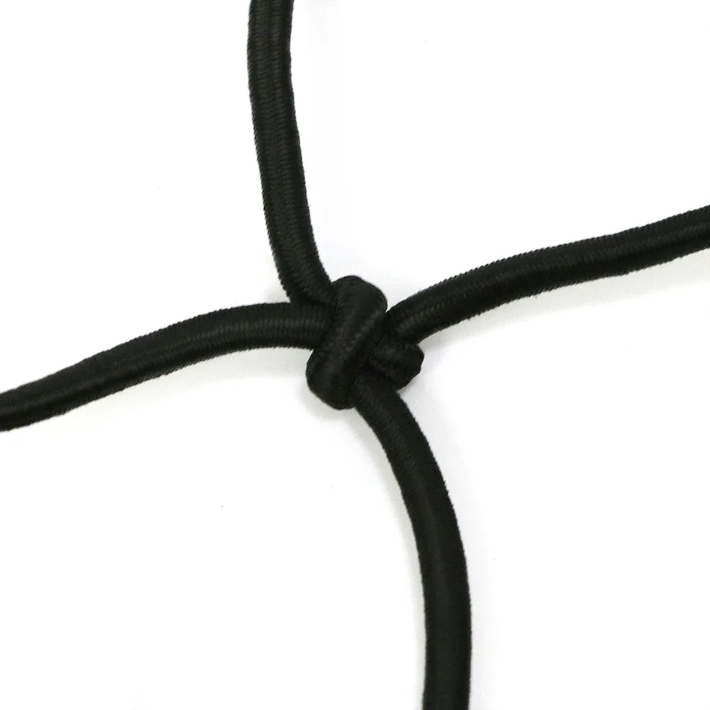 Universal Motorcycle 6 Hooks Luggage Net Bike Hold down Fuel Tank Luggage Mesh Web Bungee Black Helmet Bike Tank Car styling