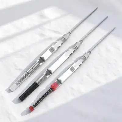 6Pcs 만년필 잉크 흡수기 스프링 컨버터 간편한 청소 잉크 충전 보조기구 문구..