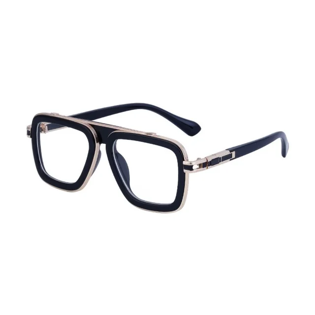 Vintage Luxury Brand Men Sunglasses Gradient Polarized Square Glasses