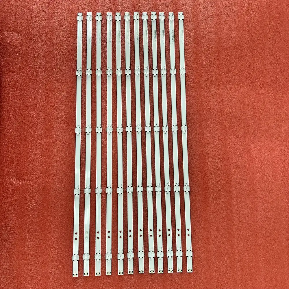 Kit 12 Pezzi Striscia Di Retroilluminazione A Led Per Sony Kd-65Xf7005 Kd-65Xf7003 Kd-65X750F Kd-65Xf7596 Sva650A66_5Led S650Qf59 V5 Sva650A74