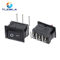 5/10PCS KCD11 Rocker Switch 10*15mm Mini Push Button Switch ON-OFF / ON-OFF-ON 2 Pins / 3 Pins 3A 250VAC / 6A 125VAC 10x15mm - Image 5