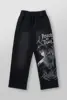 American co branded anime Attack on Titan, jogger, gym training, cotton printed wide leg pants 4