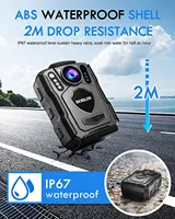 BOBLOV M5 Mini Camera 4200MAH Battery 15Hours Recording Police Body Camera HD 1440P 170° Angle Security Small Camcorder 128G - Image 3