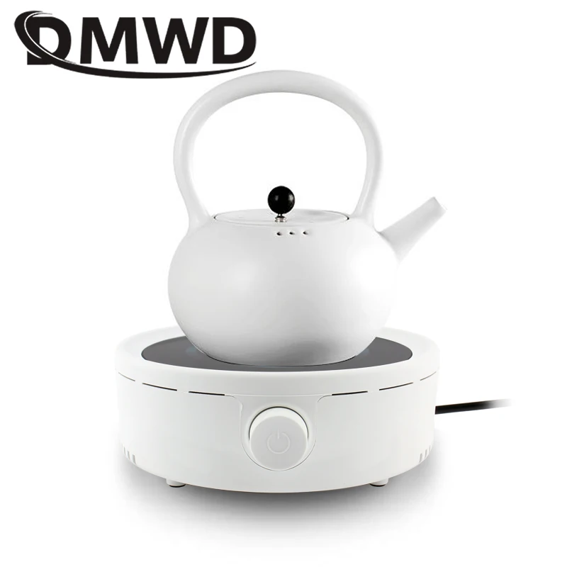 Electric Stove 110V/220V Electric Ceramic Heater Milk Warmer Tea Boiler Hotpot Hob Stove Induction Cooker Firepower Adjustable Heating Plate EU