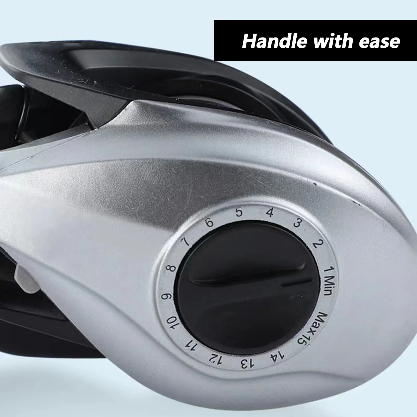 Metal Fishing Baitcasting Reel 5