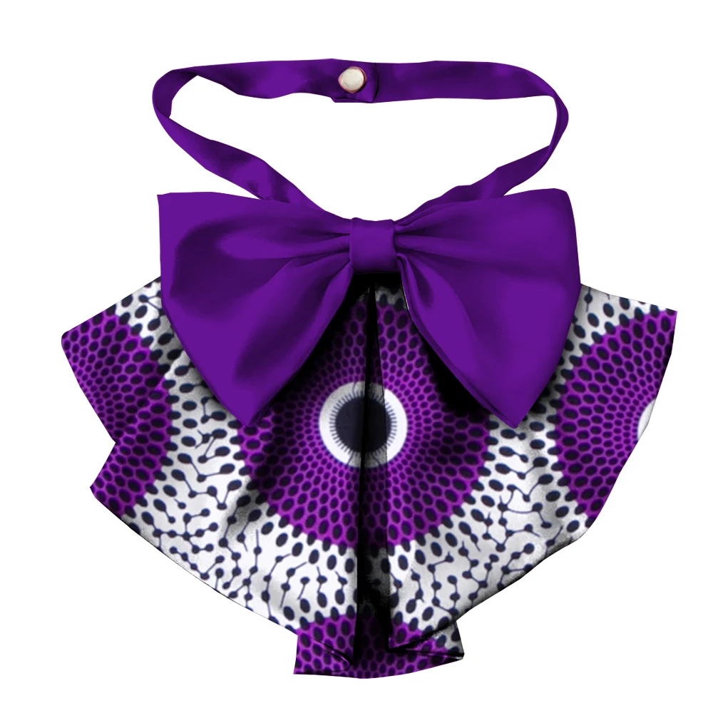 ankara bow tie for ladies