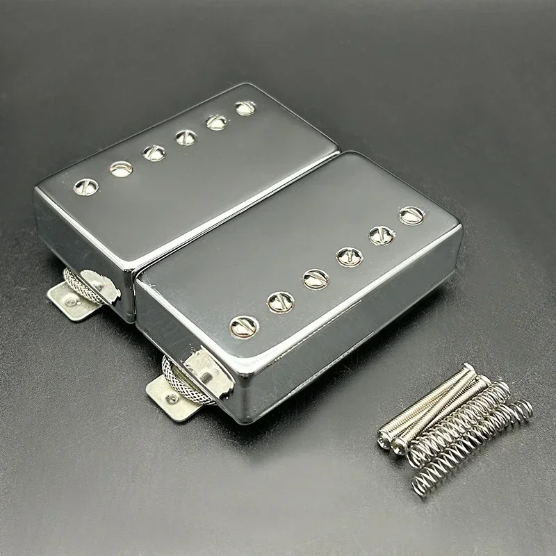 ネオジウムハムバッカー Alnico v lpハムバッカーギターピックアップ、N-7.5K B-15K、5