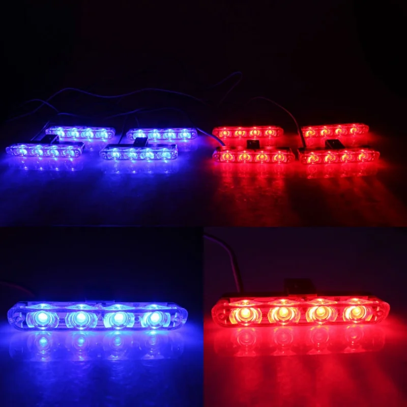 12V Car LED Grille Light with Remote Control