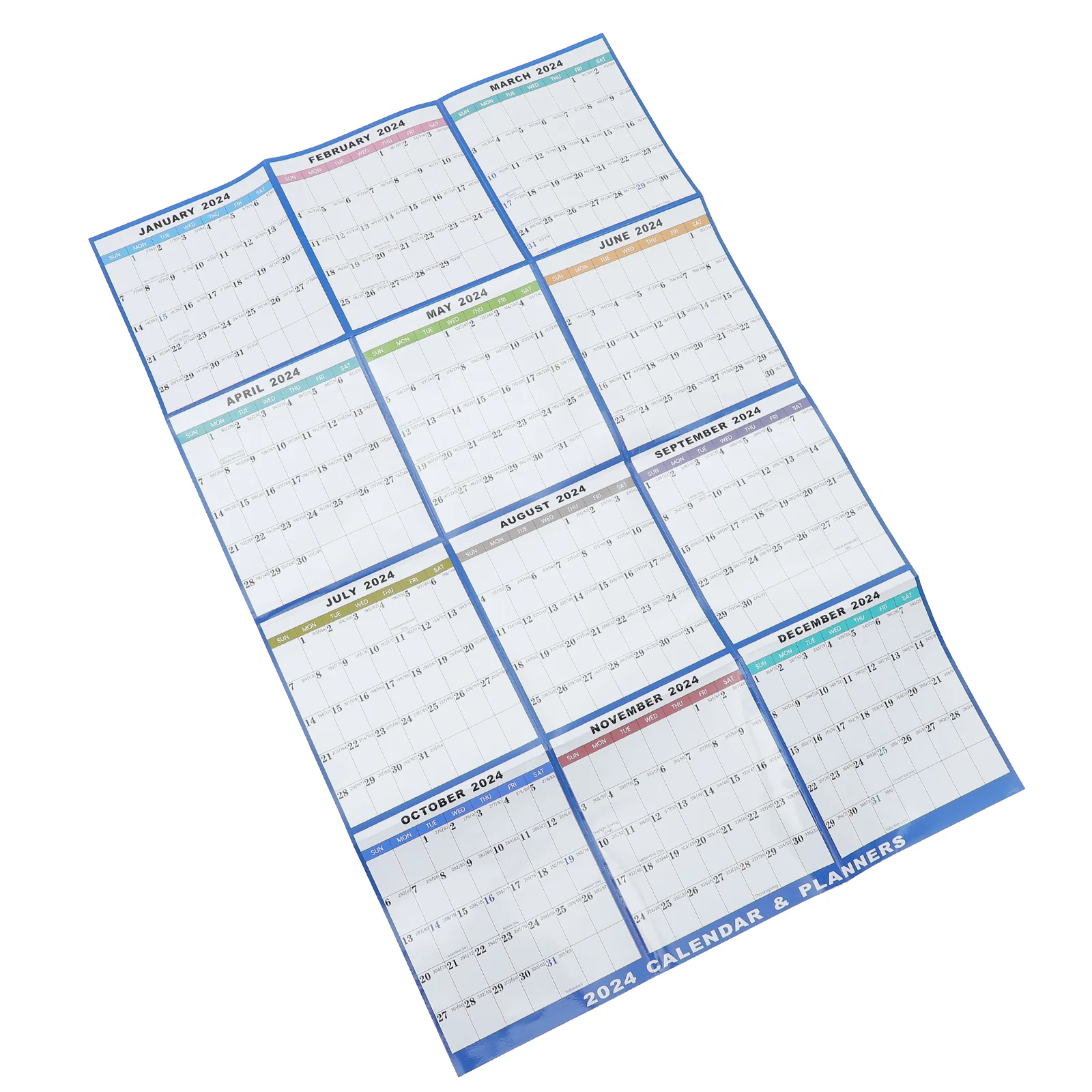 1 Set of Monthly Calendar Erasable Wall Calendar Appointment Hanging Calendar for Home