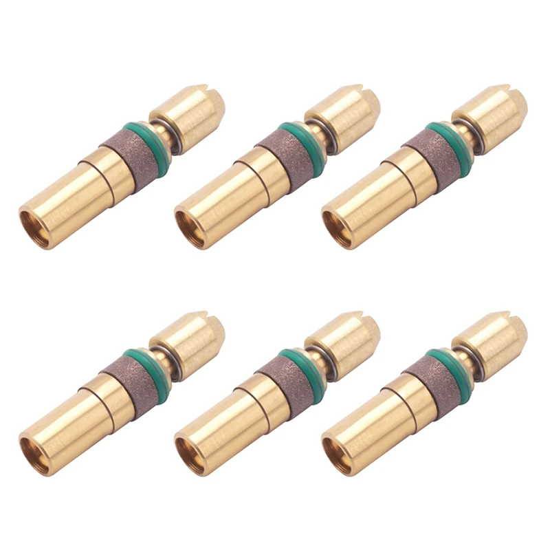 

6Pcs Three-Stage Piston Head High-Pressure Copper Head For 6Mm 30Mpa High-Pressure Pump Piston Parts