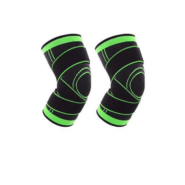1PS Knee Brace Compression Knit Knee Pad For Sports Quickly Absorb Perspiration Keep Knees Warm Knee Boosters Breathable Support 2