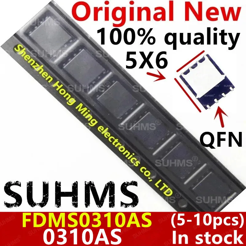 

(5-10 шт.) 100% новый FDMS0310AS 0310AS QFN-8