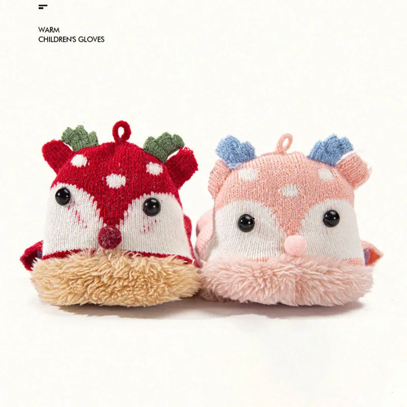 4-12 Years Children Winter Gloves for Girls Boys