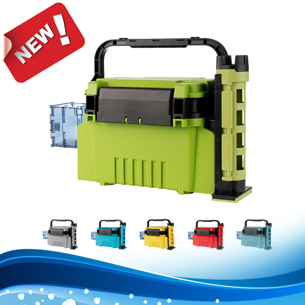 Lure fishing box, lure bait box, outdoor multi-functional double-layer fishing accessory storage box, lure fishing box