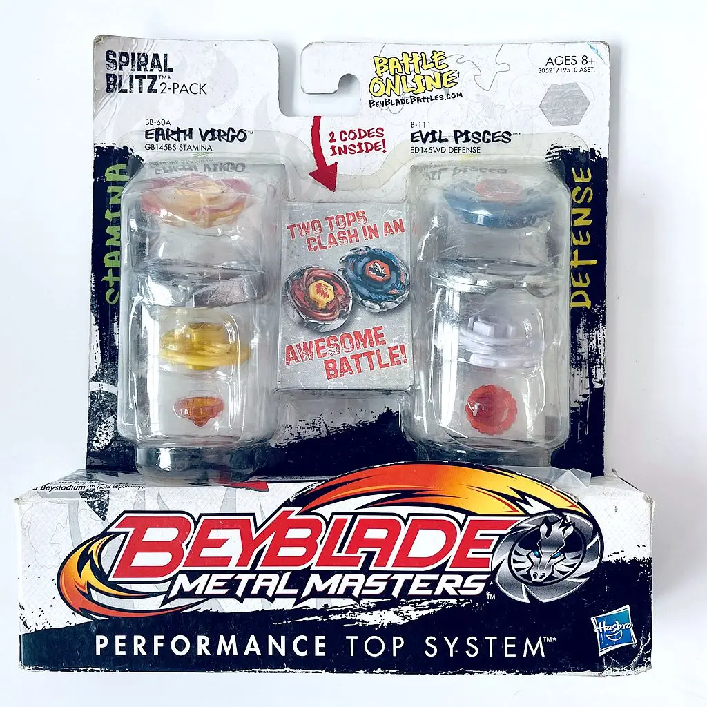 TOUPIE BEYBLADE THERMAL PISCES METAL FUSION BB-57 - 4D TOUPIE BEYBLADE THERMAL PISCES METAL FUSION BB-57 - 4D