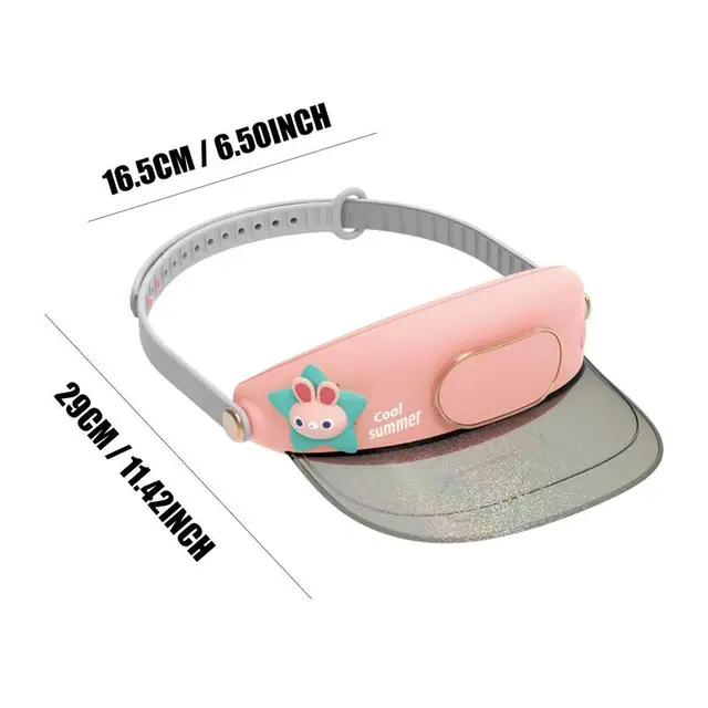 Napviszor Kalap Ventilátor Usb Hűtősztorral, Ventilátorral, Háromsebességű Állítható Szuper Széles Vízálló Nap A Halászat Túrázására - Image 6