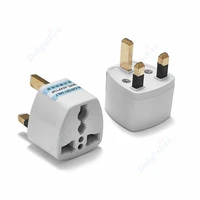 US To UK Plug Adapter – 3Pin Type G Power Adaptor Outlet Converter