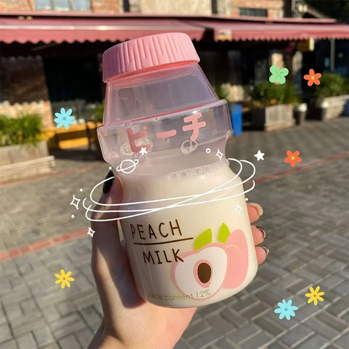 Yangle 500ml Plastic Water Cup Cute For Kids/Girl/Adult