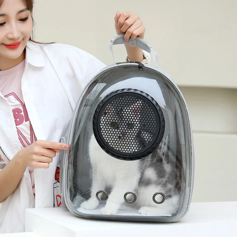 Title 8, Cat And Dog Carrying Bag Pet Going Out Space Ca...