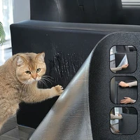 Wall Anti Cat Scratch Sofa DIY Cats Scratch Board Sofa Protection Paws Sharpen Trimmable Self-adhesive Carpet Cats Scratch Board 1