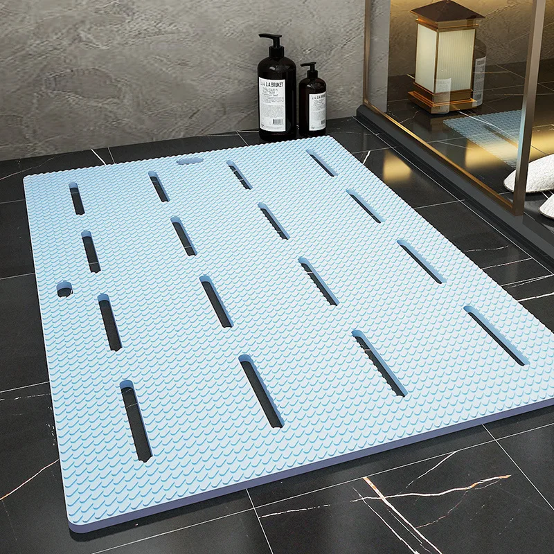 Anti-slip Splicing Floor Mat Bath Mats Toilet Shower Bathroom Kitchen Joint Mat  Rug Shower Bath Mat Carpet Hydrophobic Rug - Bath Mats - AliExpress