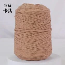 Premium 400g Tufted Yarn for DIY Rug Making and Knitting Projects (10 khaki)