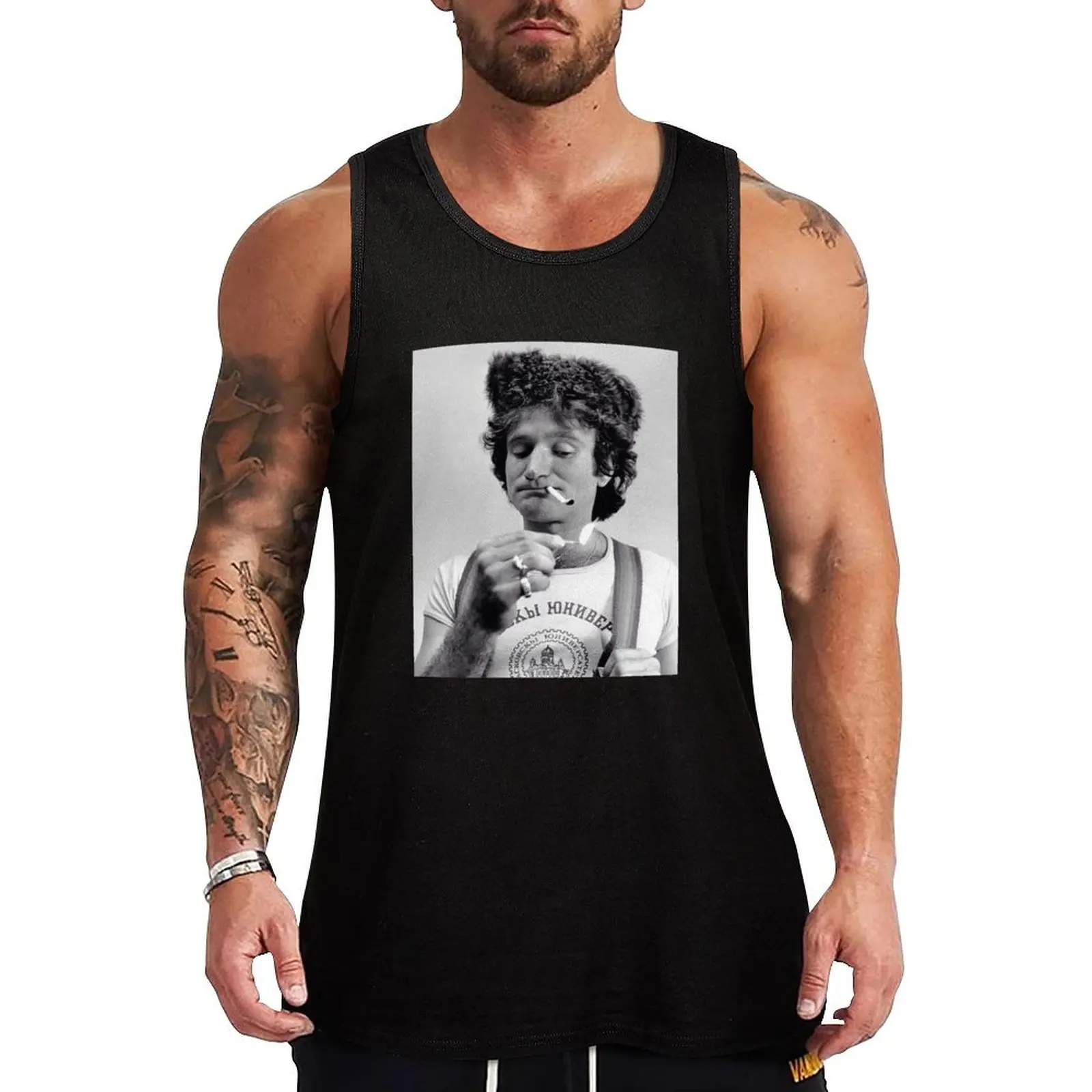

Russian Robin Tank Top Men's sleeveless man sexycostume