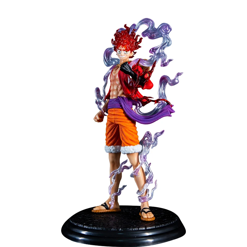 thumbnail image 1 of Figura de anime One Piece Luffy Gear 5 de 30 cm, figura de acción de PVC de Nika Joyboy, estatua, modelo coleccionable, muñeca, decoración, juguetes, regalo para niños, 1 of 5