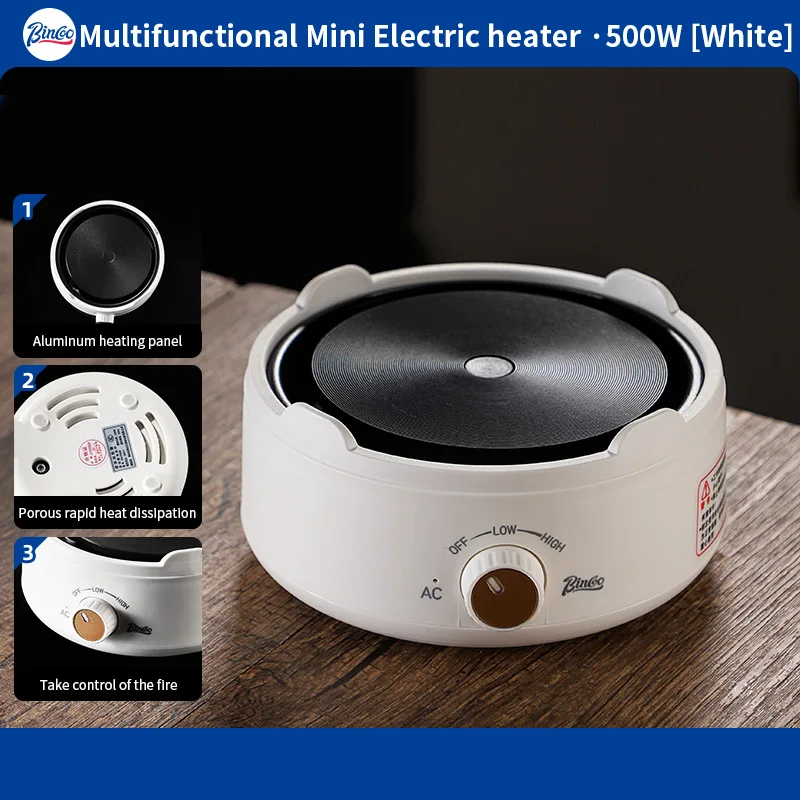 Bincoo القهوة موكا وعاء ماكينة الاسبريسو موقد كهرب...