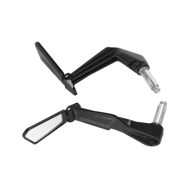 1 Pair 7/8" 22mm Motorcycle Rearview Mirrors Universal Scooter Bar End Handlebar Mirror Rear View Mirror Accessories