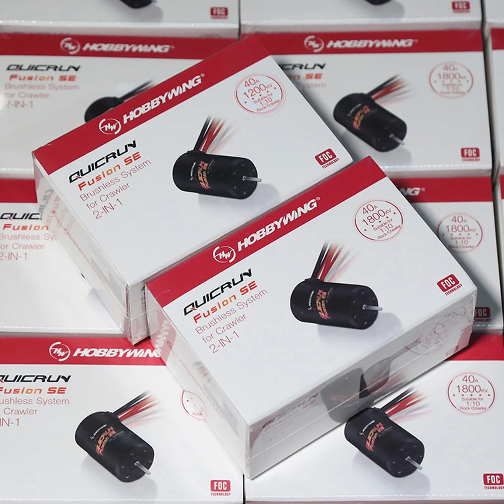 Hobbywing Quicrun Fusion Se 40a 1800kv 1200kv Combined Motor Esc