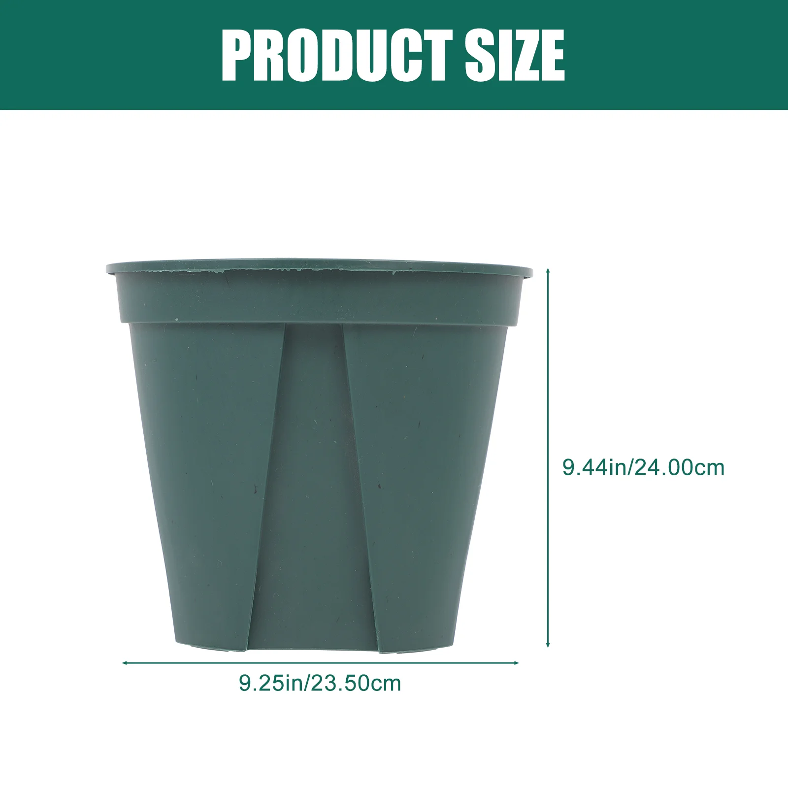 

5 Pcs Plastic Flower Pot Garden Planters Pots Flowerpots Indoor Seedling Root Control Gardening Tool Nursery Breathable