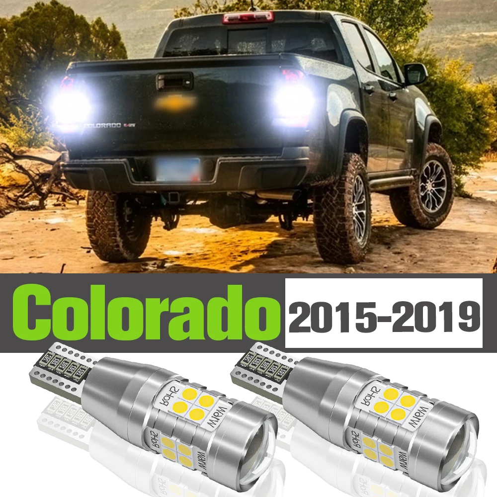 

2x LED Reverse Light Accessories Backup Lamp For Chevrolet Colorado 2015-2019 2016 2017 2018