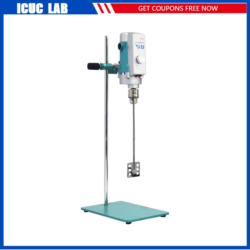 AM300S-H 디지털 실험실 오버헤드 전기 교반기 믹서 기계, 40L, 100-1800rpm