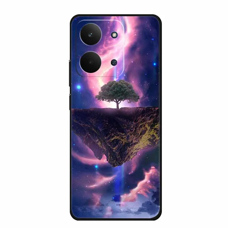 Sleek Black Silicone Soft TPU Phone Case - Protective Back Cover