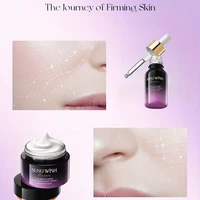 Ensemble d'essences hydratantes luxueux et élégant en neuf pièces, comprenant lait nettoyant, eau d'essence, lotion d'essence, sérum d'essence, crème hydratante, crème pour les yeux, masque de nuit, contenant de la niacinamide, de l'extrait de Centella Asiatica et d'autres ingrédients, routine de soin du visage quotidienne, formule sans alcool, texture délicate, doux et non irritant, facile à absorber, hydrate la peau en profondeur, emballage exquis, recommandé pour offrir en cadeau. 4