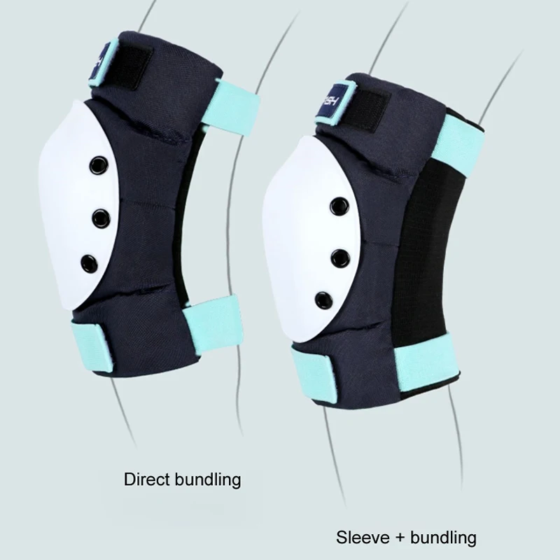 Protective Gear Set Roller Skating Protector Helmet Kneepads Elbow Pad Hand Head For Teenage Adults Outdoor Cycling Rock Climbing