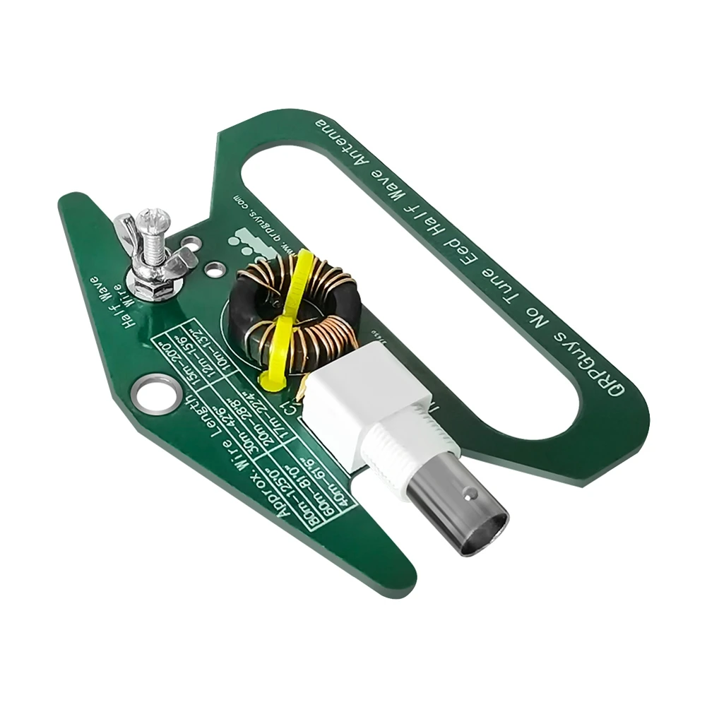 

50Ω No Tune End Fed Half Wave Antenna 10W Single Band 80M-10M