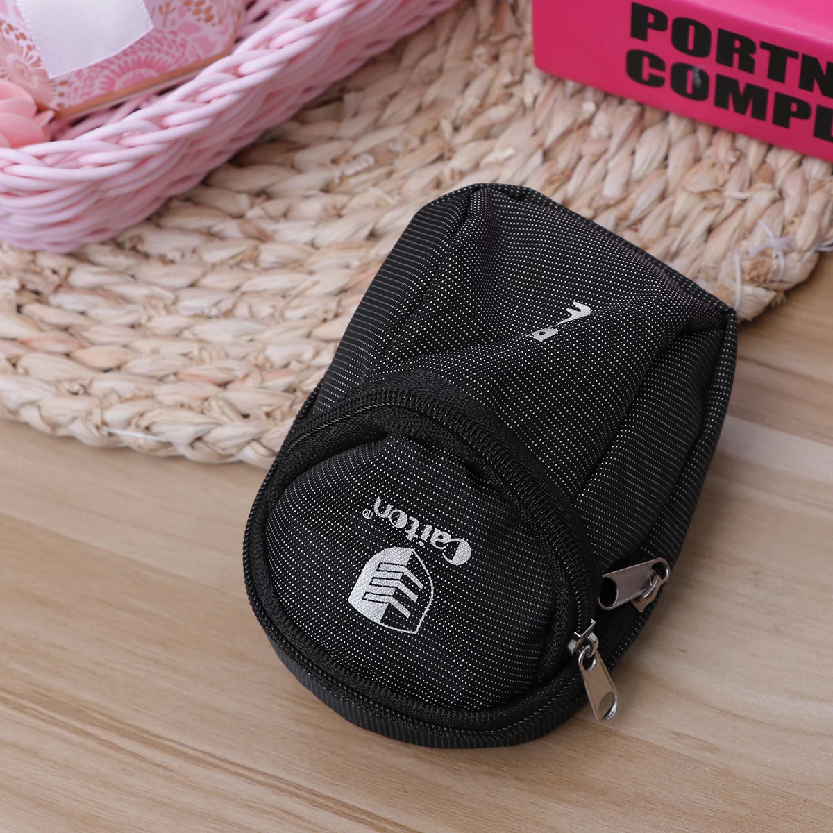

tees lightweight canvas holder bag accessories bag ( black )