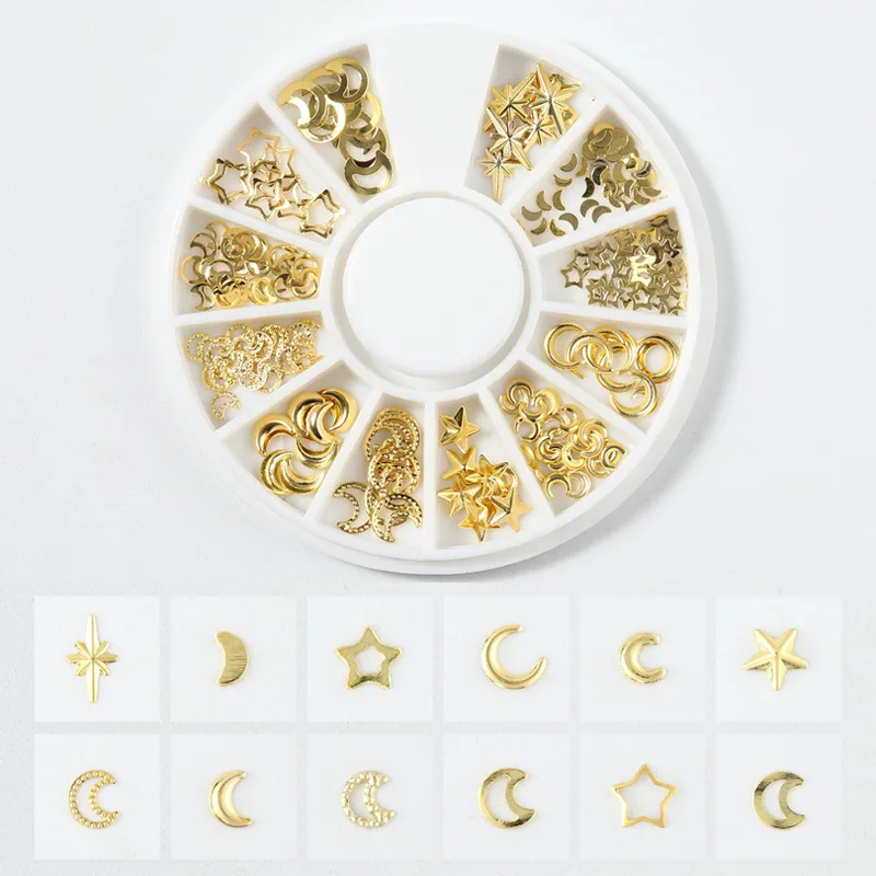 Resin Rivet Nail Charms 5
