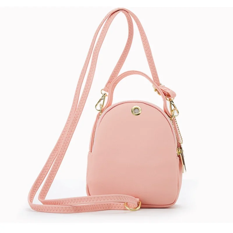 Fashion Leather Mini Backpack Purse for Women Ladies Tote Multi-Function Luxury Shoulder Bag Messenger Bags Mochila Feminina New