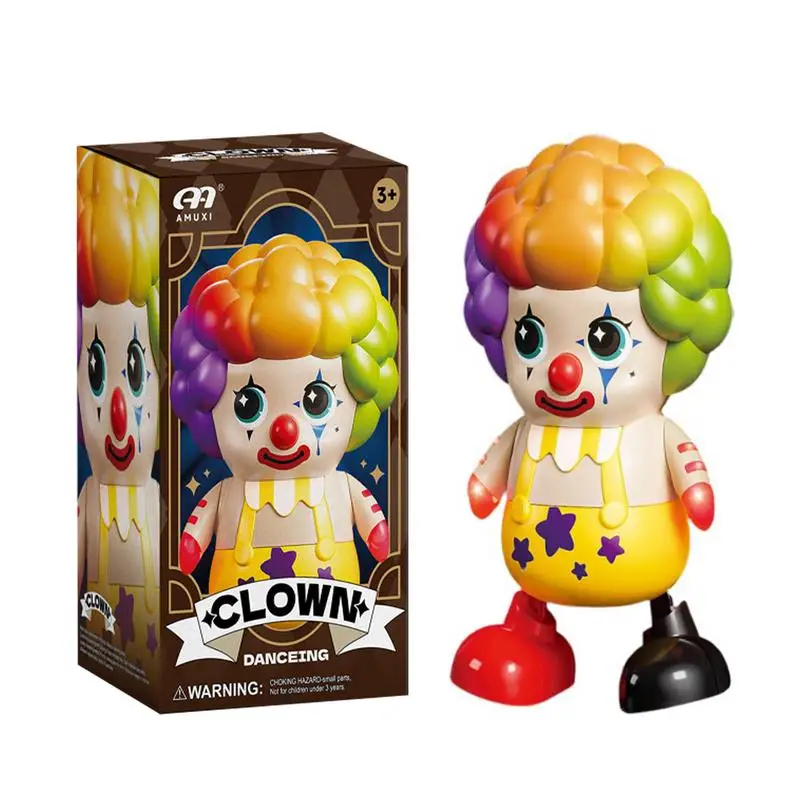 Clown Electric Robot New Toy Clown Electric Robot Can Sing And Dance Electric Robot Light Children STEM Preschool & Classic Toy