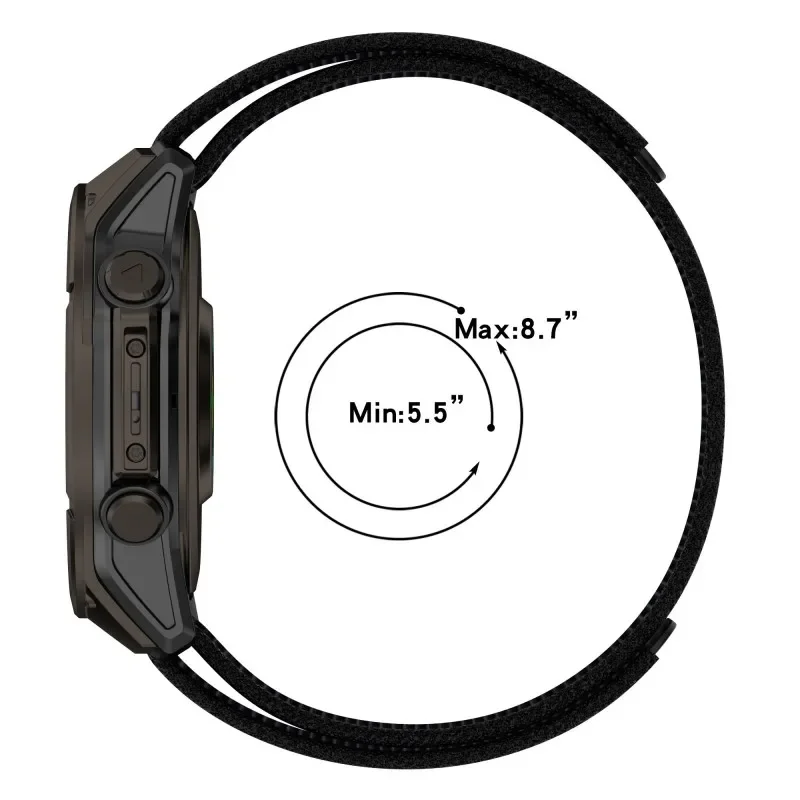 Versatile Nylon Sport Loop Watch Band - Multiple Widths